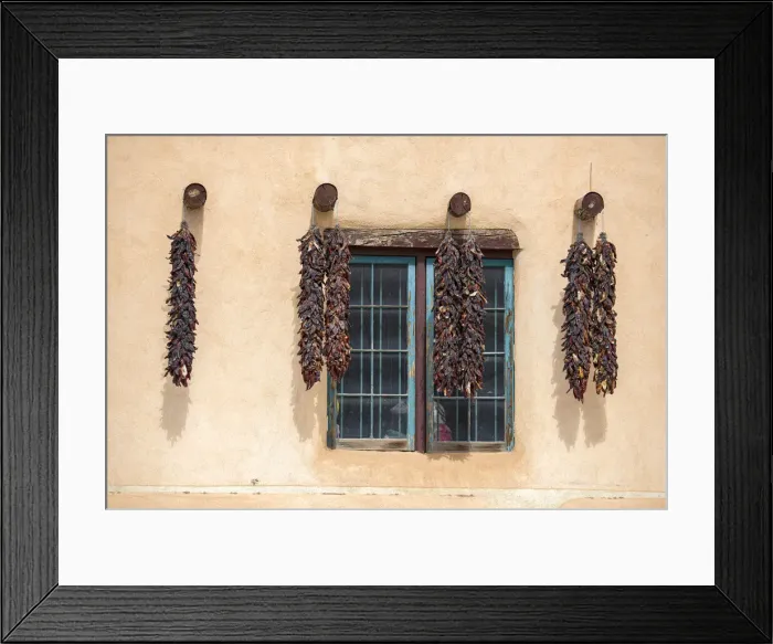 Framed Print : USA; New Mexico; Santa Fe, window Framed Print : USA; New Mexico; Santa Fe, window