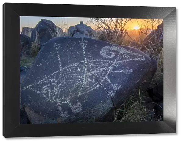 Three Rivers Petroglyph Site, BLM, New Mexico, USA