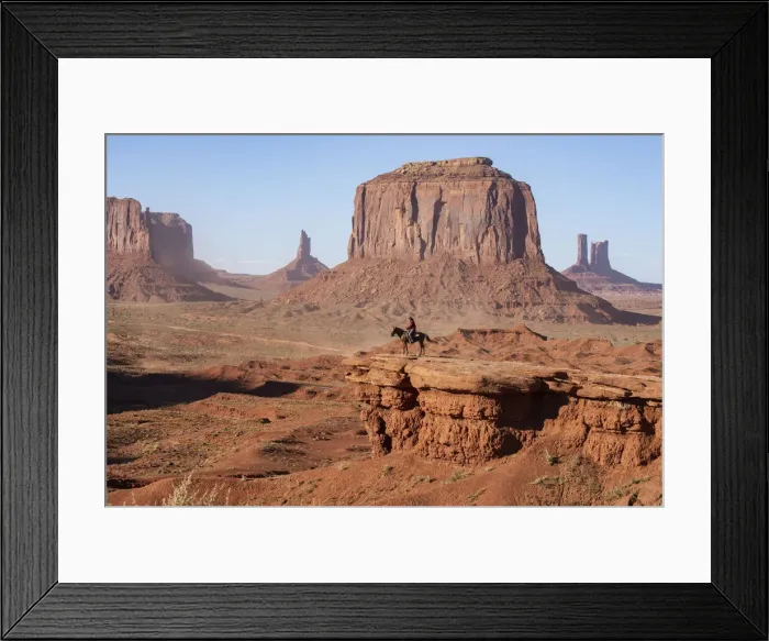 Framed Print : USA, Southwest, Arizona, Navajo Indian reservation, Monument Valley, Tribal park