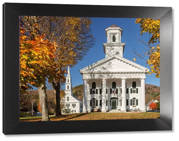 USA, New England, Indian Summer, East, Vermont, Windham county, Newfane