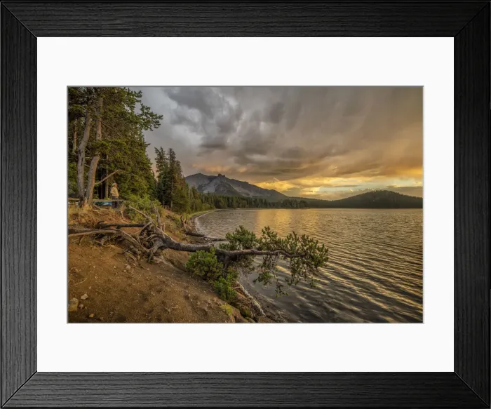 Framed Print : USA, Pacific Northwest, Oregon, La Pine, Newberry National Volcanic Monument Framed Print : USA, Pacific Northwest, Oregon, La Pine, Newberry National Volcanic Monument
