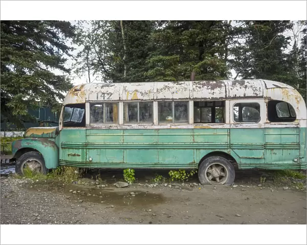 Bus 142 AKA The Magic Bus used in film Into The Wild, Stampede Trail, Healy