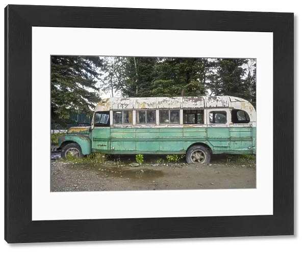 Bus 142 AKA The Magic Bus used in film Into The Wild, Stampede Trail, Healy