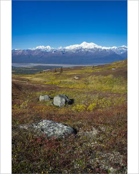 Alaska Range seen from K esugi Ridge Trail, Denali State Park