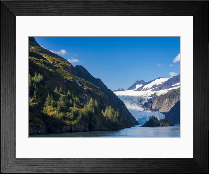 Framed Print : Holgate Glacier, Aialik Bay, Kenai Fjords National Park, Kenai Peninsula Borough