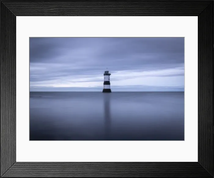 Framed Print : Penmon Point Lighthouse seascape, Anglesey, Wales, UK. Autumn (September) 2019 Framed Print : Penmon Point Lighthouse seascape, Anglesey, Wales, UK. Autumn (September) 2019