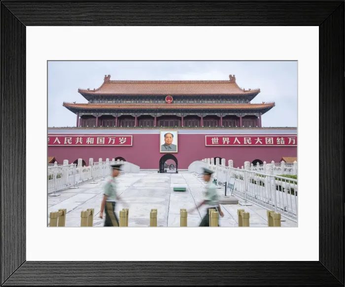 Framed Print : Gate of Heavenly Peace, Forbidden City, Beijing, China Framed Print : Gate of Heavenly Peace, Forbidden City, Beijing, China