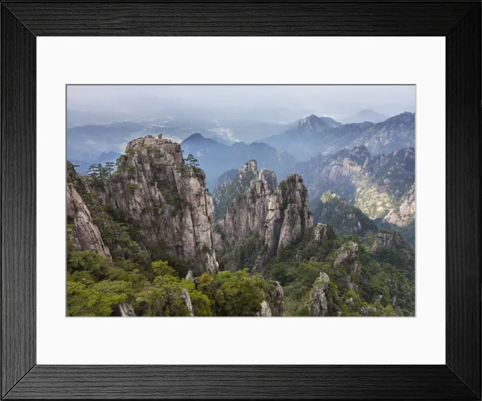 Framed Print : Huangshan, Yellow Mountains, ZhonghuaAnhui, China Framed Print : Huangshan, Yellow Mountains, ZhonghuaAnhui, China