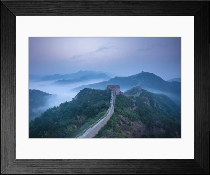 Framed Print : Great Wall of China, Jinshanling, China Framed Print : Great Wall of China, Jinshanling, China