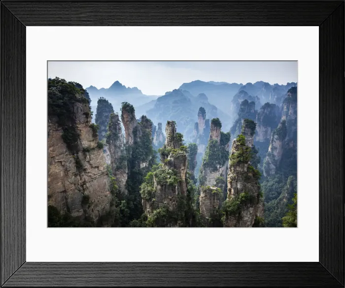 Framed Print : Zhangjiajie National Forest Park, (Hallelujah Mountains), Zhangjiajie Framed Print : Zhangjiajie National Forest Park, (Hallelujah Mountains), Zhangjiajie