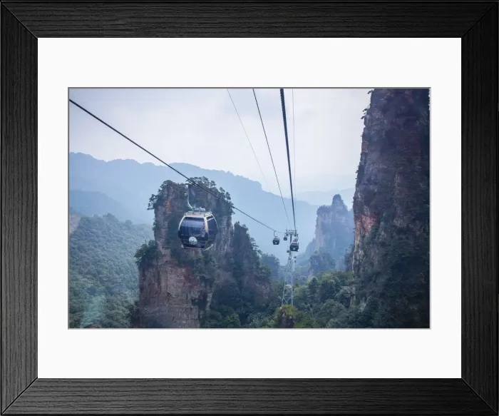 Framed Print : Zhangjiajie National Forest Park, (Hallelujah Mountains), Zhangjiajie Framed Print : Zhangjiajie National Forest Park, (Hallelujah Mountains), Zhangjiajie