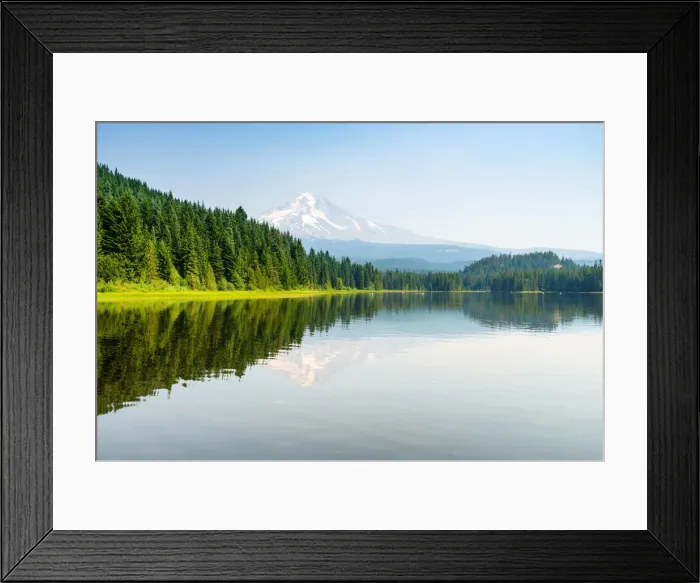 Framed Print : Trillium Lake, Mount Hood State Park, Government Camp, Oregon, USA Framed Print : Trillium Lake, Mount Hood State Park, Government Camp, Oregon, USA