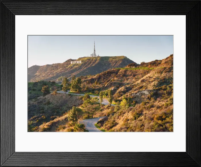 Framed Print : Mount Hollywood, Griffith Park, Los Angeles, California, USA Framed Print : Mount Hollywood, Griffith Park, Los Angeles, California, USA