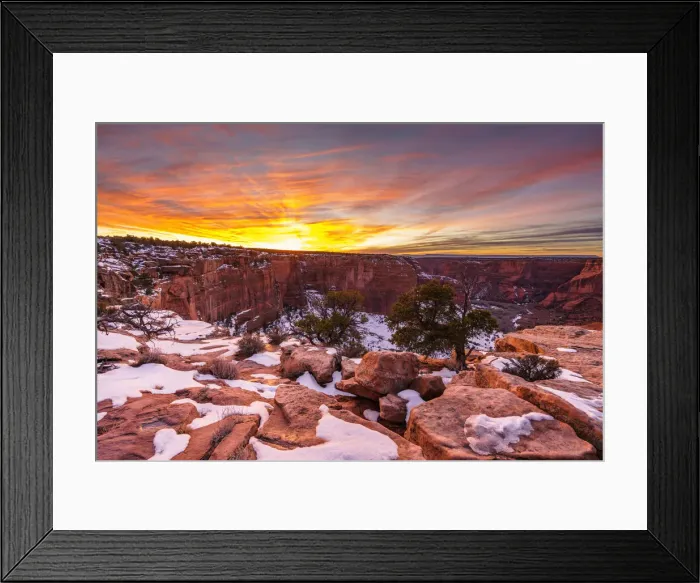 Framed Print : Sunset at Canyon de Chelly National Monument, Chinle, Arizona, USA Framed Print : Sunset at Canyon de Chelly National Monument, Chinle, Arizona, USA