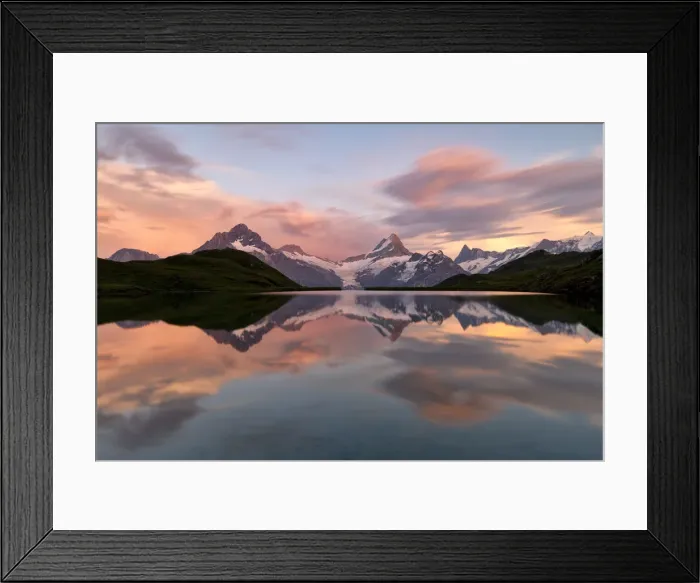 Framed Print : Bachalpsee, Grindelwald Bernese Oberland, Switzerland Framed Print : Bachalpsee, Grindelwald Bernese Oberland, Switzerland