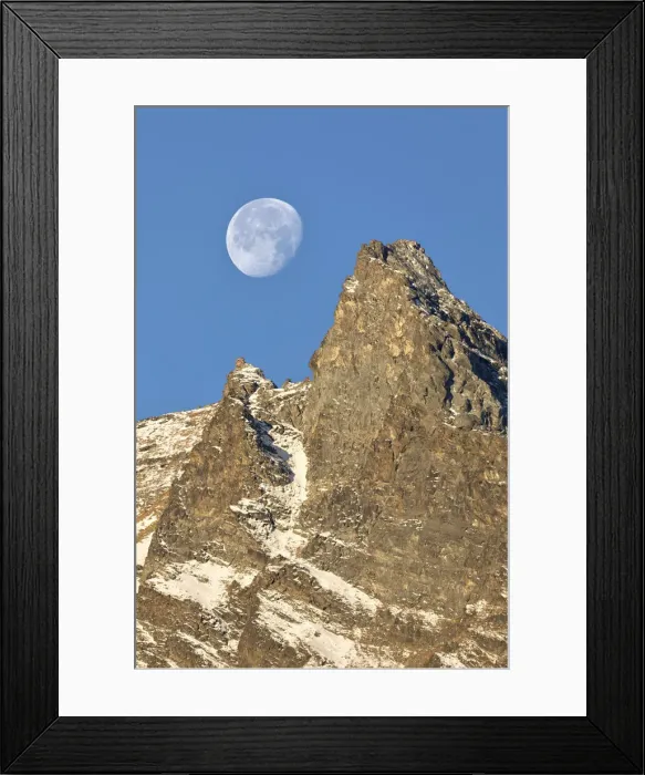 Framed Print : Pousset Point in the Cogne valley, municipality of Cogne, Aosta province Framed Print : Pousset Point in the Cogne valley, municipality of Cogne, Aosta province