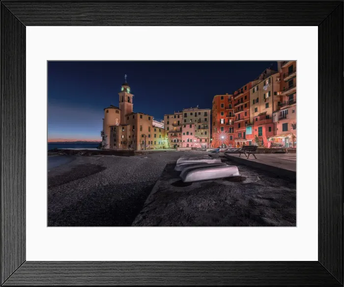 Framed Print : Basilica of Santa Maria Assunta, Camogli, municipality of Camogli, Genoa province Framed Print : Basilica of Santa Maria Assunta, Camogli, municipality of Camogli, Genoa province
