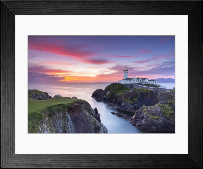 Framed Print : Fanad Head lighthouse at sunrise, County Donegal, Ulster region, Ireland Framed Print : Fanad Head lighthouse at sunrise, County Donegal, Ulster region, Ireland
