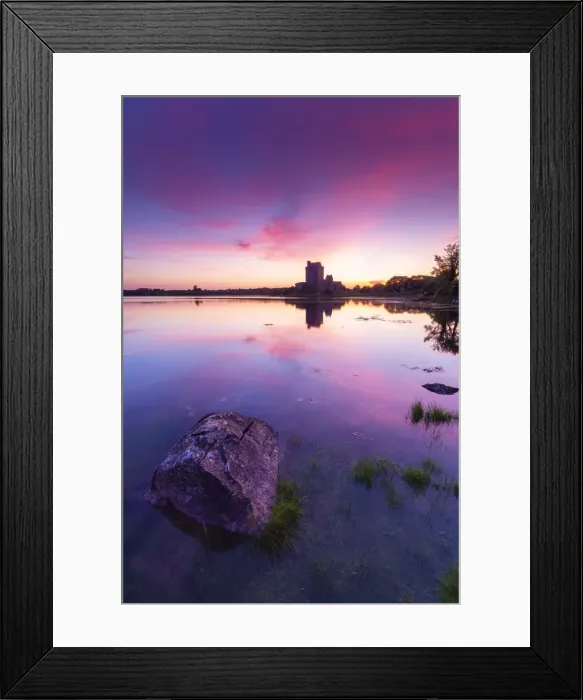 Framed Print : Sunrise at the Dunguaire Castle. County Galway, Connacht province, Ireland Framed Print : Sunrise at the Dunguaire Castle. County Galway, Connacht province, Ireland