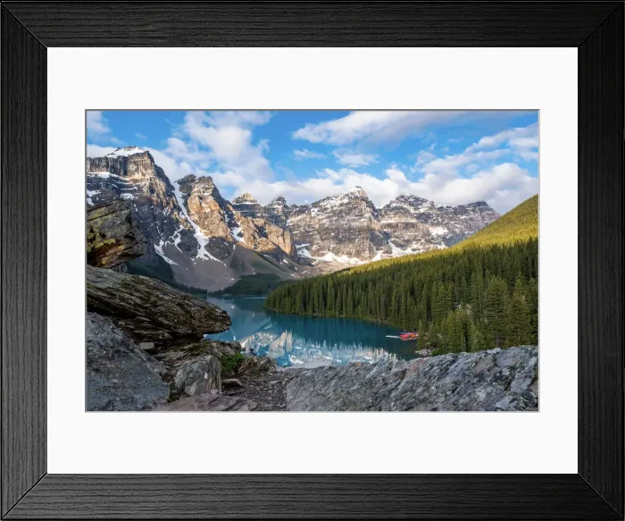 Framed Print : Canada, Alberta, Banff National Park, Moraine Lake Framed Print : Canada, Alberta, Banff National Park, Moraine Lake