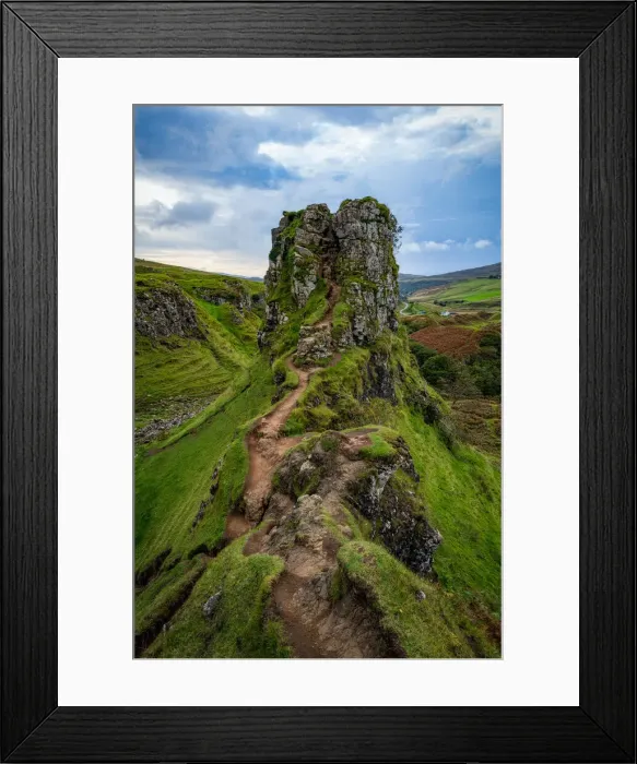Framed Print : UK, Scotland, Isle of Skye: the Fairy Glen Framed Print : UK, Scotland, Isle of Skye: the Fairy Glen