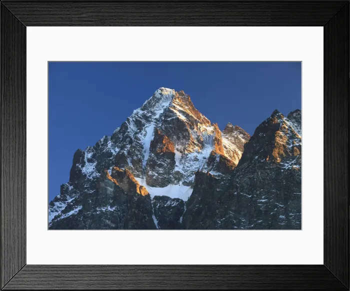 Framed Print : Monviso mountain, Crissolo, Po Valley, Cuneo province, Piedmont, Italy
