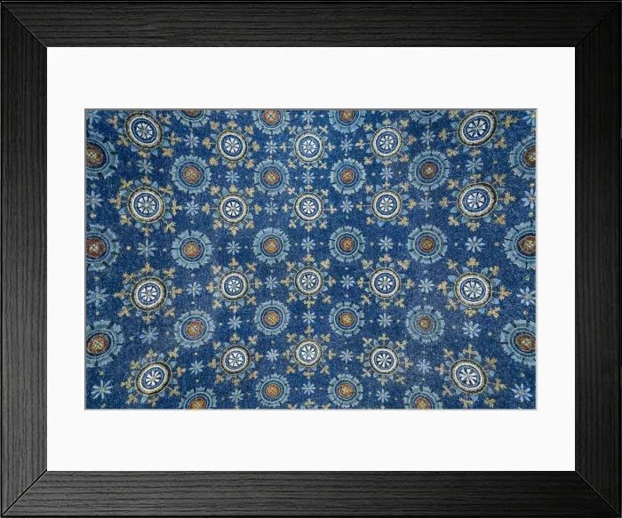 Framed Print : The Garden of Even ceiling, Mausoleum of Galla Placidia. Ravenna, Emilia Romagna, Italy Framed Print : The Garden of Even ceiling, Mausoleum of Galla Placidia. Ravenna, Emilia Romagna, Italy