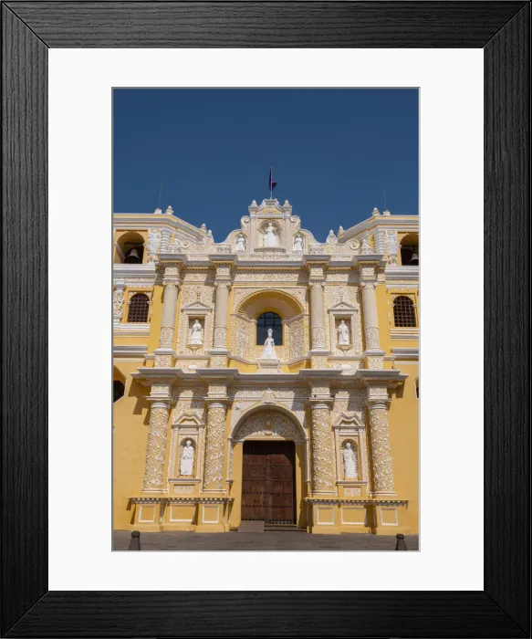 Framed Print : La Merced church, Antigua, Guatemala