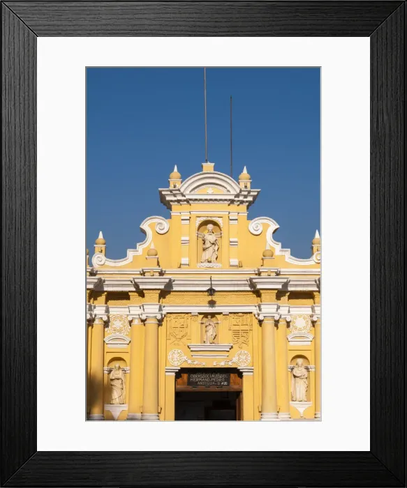 Framed Print : Hermano Pedro church, Antigua, Guatemala Framed Print : Hermano Pedro church, Antigua, Guatemala