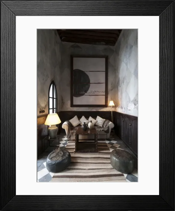Framed Print : Dar Darma Riad, Marrakech, Morocco Framed Print : Dar Darma Riad, Marrakech, Morocco