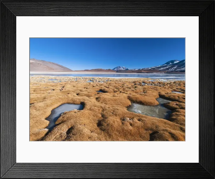 Framed Print : Laguna Tuyajto, Atacama Desert, Chile Framed Print : Laguna Tuyajto, Atacama Desert, Chile