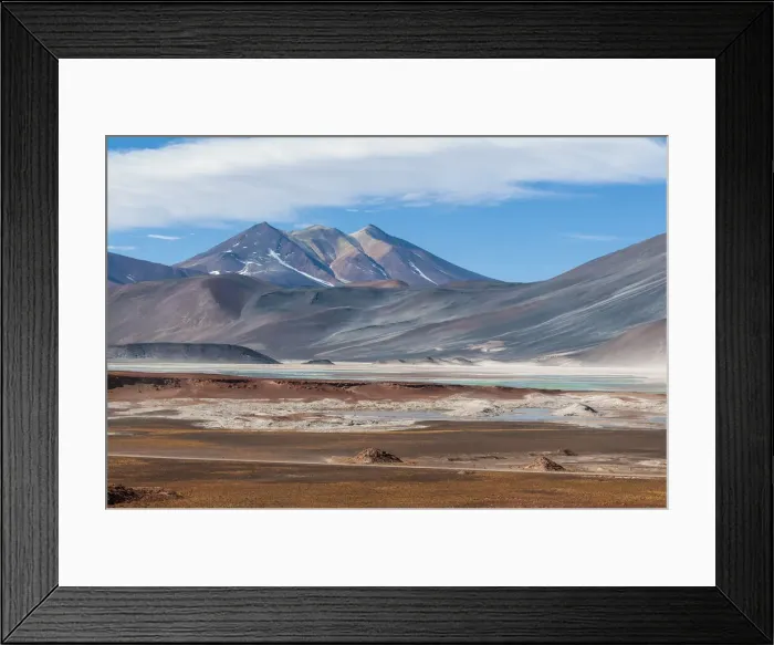 Framed Print : Salar de Talar, Atacama Desert, Chile