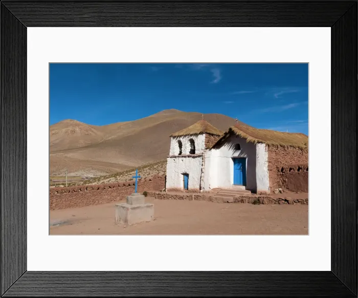 Framed Print : San Lucas Church in Machuca Village, Atacama Desert, Chile Framed Print : San Lucas Church in Machuca Village, Atacama Desert, Chile