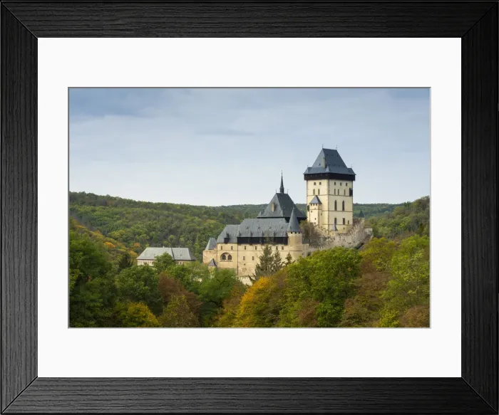 Framed Print : Karlstejn Castle amidst trees in autumn, Karlstejn, Beroun District, Central Bohemian Region, Czech Republic Framed Print : Karlstejn Castle amidst trees in autumn, Karlstejn, Beroun District, Central Bohemian Region, Czech Republic