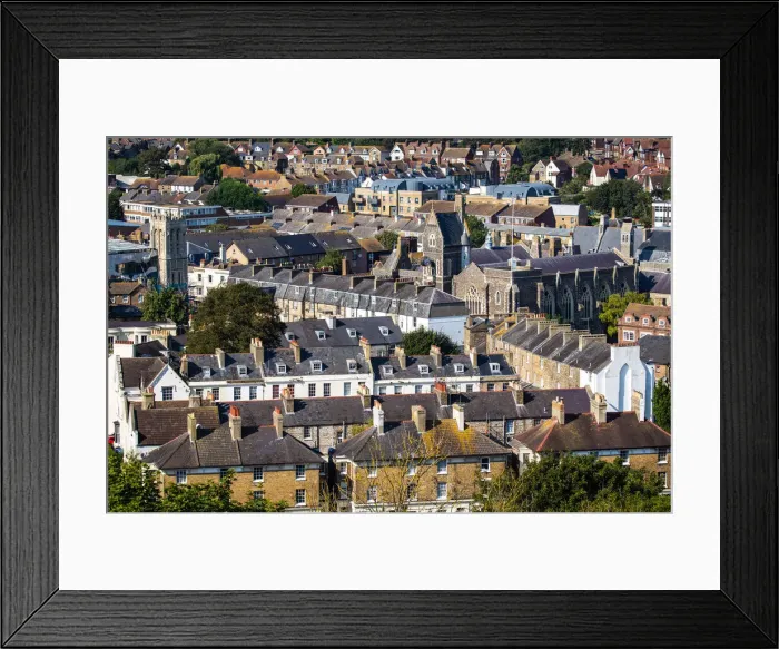 Framed Print : UK, England, Kent, Dover, Dover old town Framed Print : UK, England, Kent, Dover, Dover old town