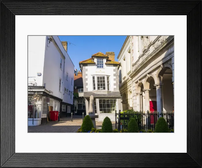 Framed Print : England, Berkshire, Windsor, The Crooked House