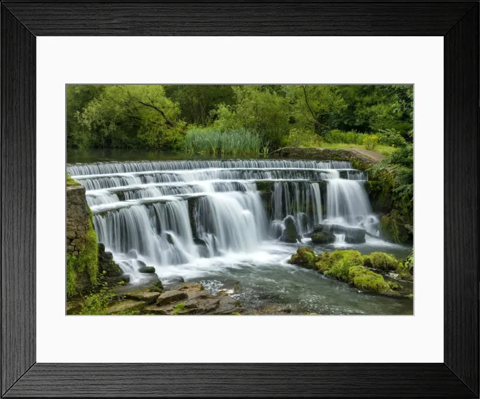 Framed Print : Monsal Weir, Peak District National Park, Derbyshire, England Framed Print : Monsal Weir, Peak District National Park, Derbyshire, England