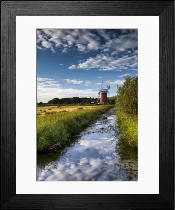 Framed Print : Horsey Mill, Norfolk Broads National Park, Norfolk, England Framed Print : Horsey Mill, Norfolk Broads National Park, Norfolk, England