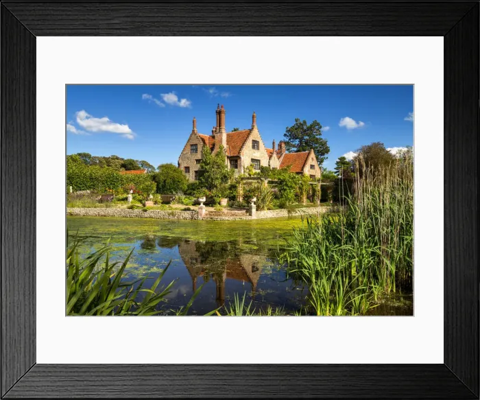Framed Print : Hindringham Hall, Norfolk, England Framed Print : Hindringham Hall, Norfolk, England