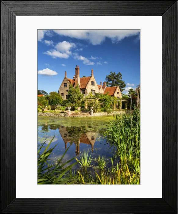 Framed Print : Hindringham Hall, Norfolk, England Framed Print : Hindringham Hall, Norfolk, England