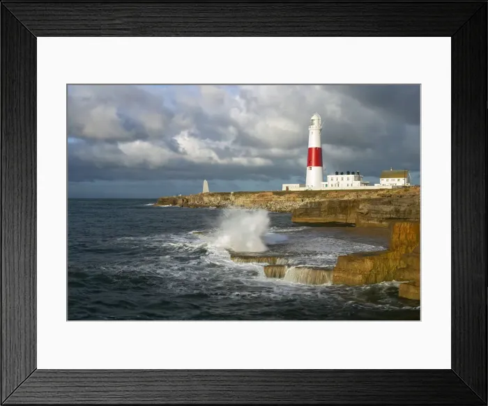 Framed Print : Portland Bill Lighthouse Dorset England Framed Print : Portland Bill Lighthouse Dorset England