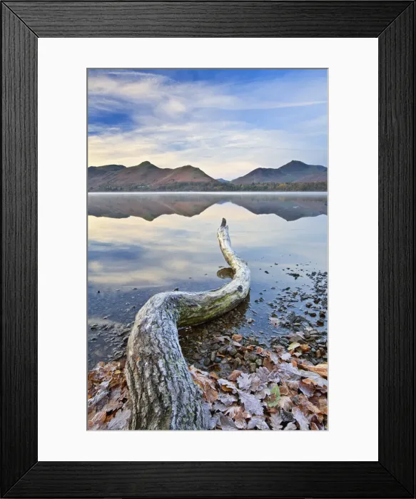 Framed Print : Derwent Water at dawn, Keswick, Lake District National Park, Cumbria, England Framed Print : Derwent Water at dawn, Keswick, Lake District National Park, Cumbria, England