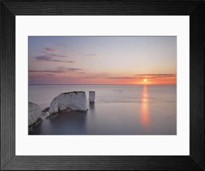 Framed Print : Old Harry Rocks from Ballard Down, Swanage, Dorset, England Framed Print : Old Harry Rocks from Ballard Down, Swanage, Dorset, England
