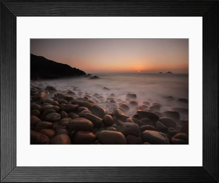 Framed Print : Porth Nanven, Cot Valley, Cornwall, England Framed Print : Porth Nanven, Cot Valley, Cornwall, England