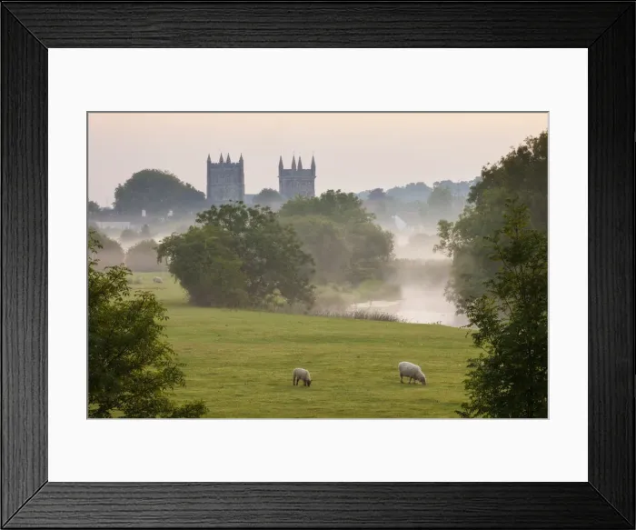 Framed Print : Wimborne Minster, Dorset, England Framed Print : Wimborne Minster, Dorset, England