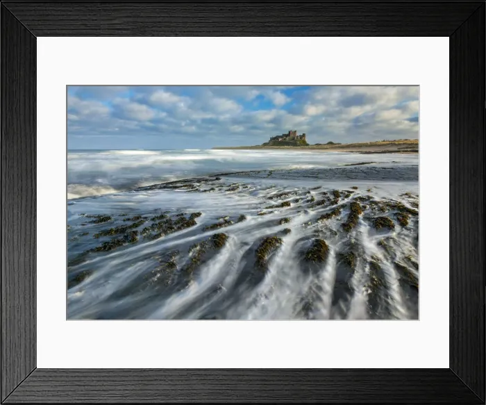 Framed Print : Bamburgh Castle, Northumberland, England Framed Print : Bamburgh Castle, Northumberland, England