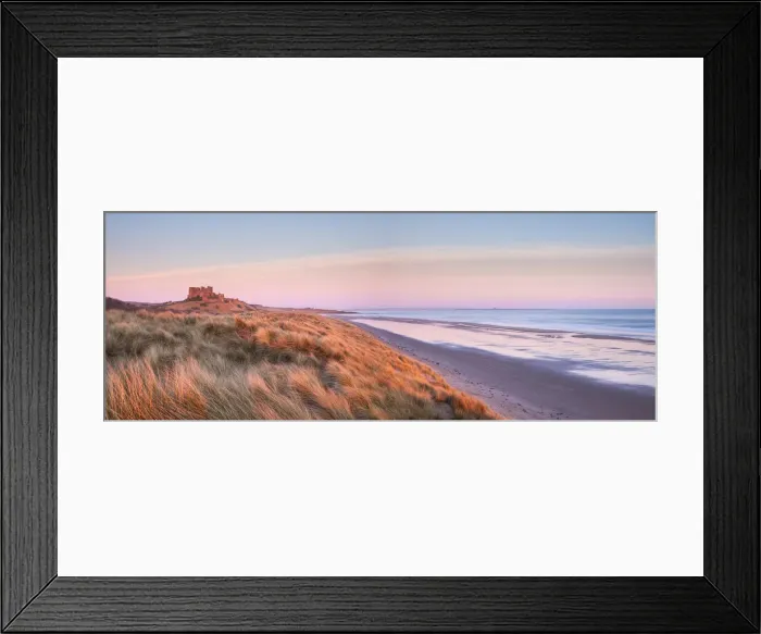 Framed Print : Bamburgh Castle, Northumberland, England