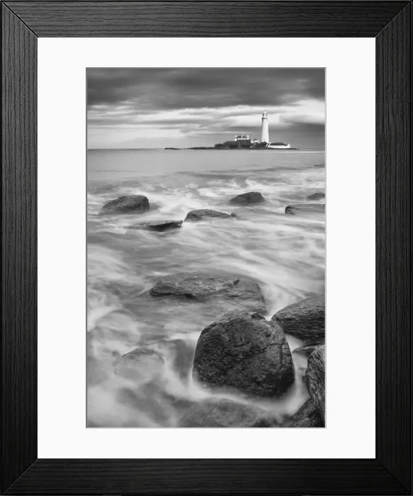 Framed Print : St. Marys Lighthouse, Whitley Bay, Tyne and Wear, England Framed Print : St. Marys Lighthouse, Whitley Bay, Tyne and Wear, England