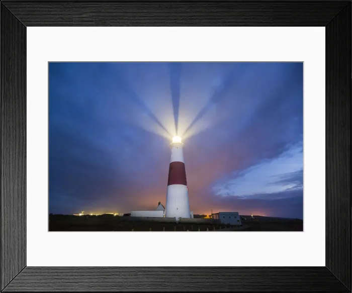 Framed Print : Portland Bill Lighthouse at night, Isle of Portland, Dorset, England, UK Framed Print : Portland Bill Lighthouse at night, Isle of Portland, Dorset, England, UK