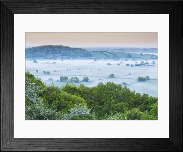 Framed Print : Somerset Levels, Somerset, England, UK
